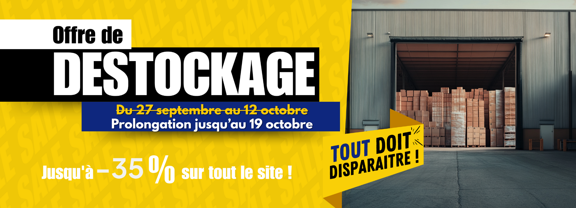 OFFRE DESTOCKAGE 
